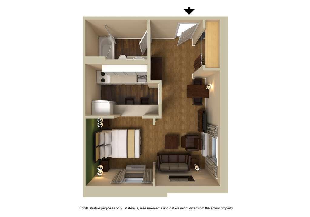 Extended Stay America Suites - Chicago - Lombard - Yorktown Center Quarto foto