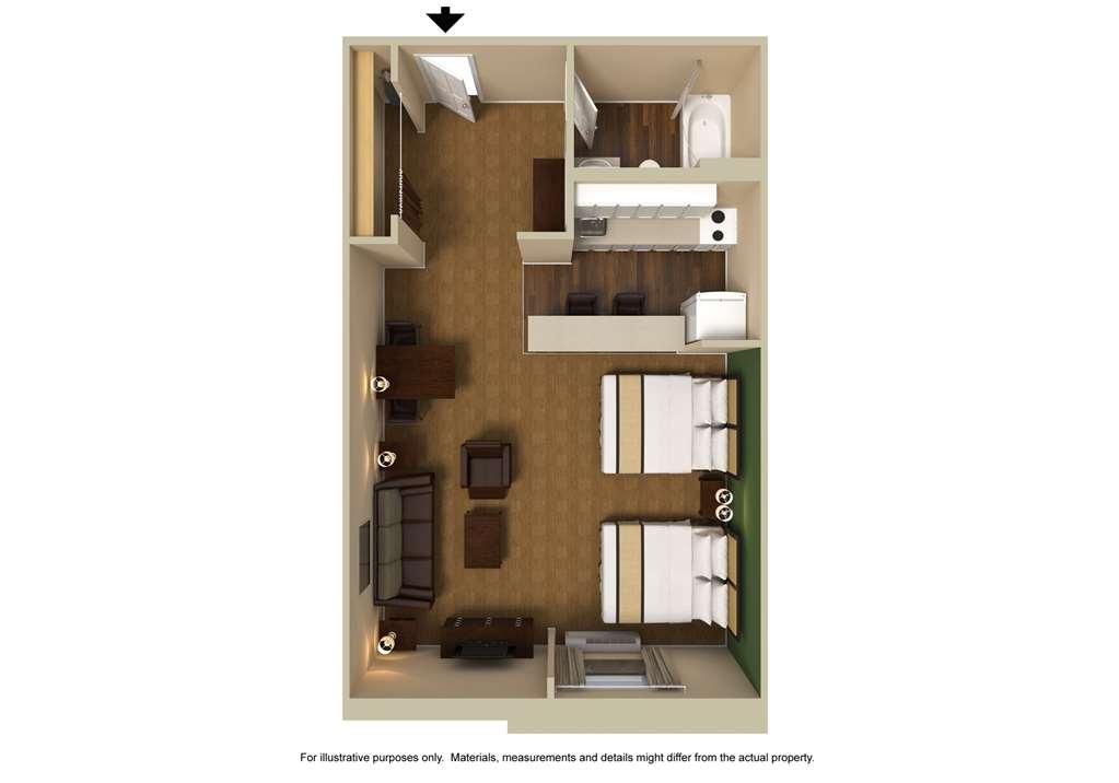 Extended Stay America Suites - Chicago - Lombard - Yorktown Center Quarto foto